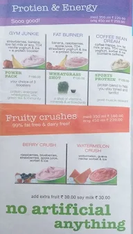 Joost Juice Bar menu 8