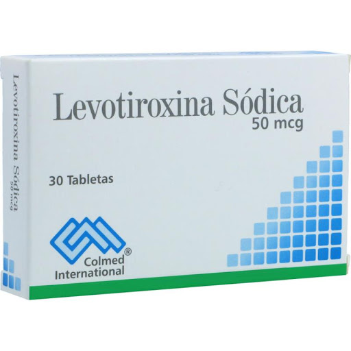 Levotiroxina Sodica 50Mcg 30 Tab Colmed  