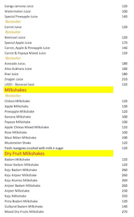 Mayur Pan House menu 4