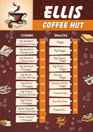 Ellis Coffee Hut menu 2