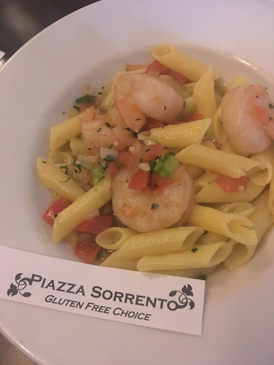 Gluten-Free Pasta at Piazza Sorrento