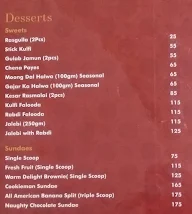 Standard Burfee menu 4