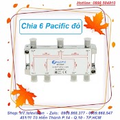 Bộ Chia Truyền Hình Cáp Pacific 1 Ra 6 Tivi