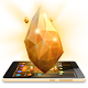 Download Gold Crystal Luxury 3D Theme For PC Windows and Mac 1.1.3