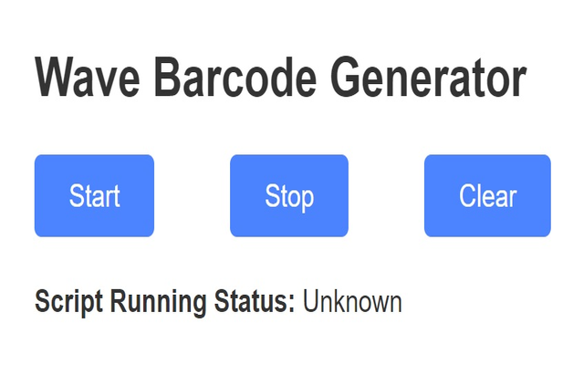 Wave Barcode Generator Preview image 0