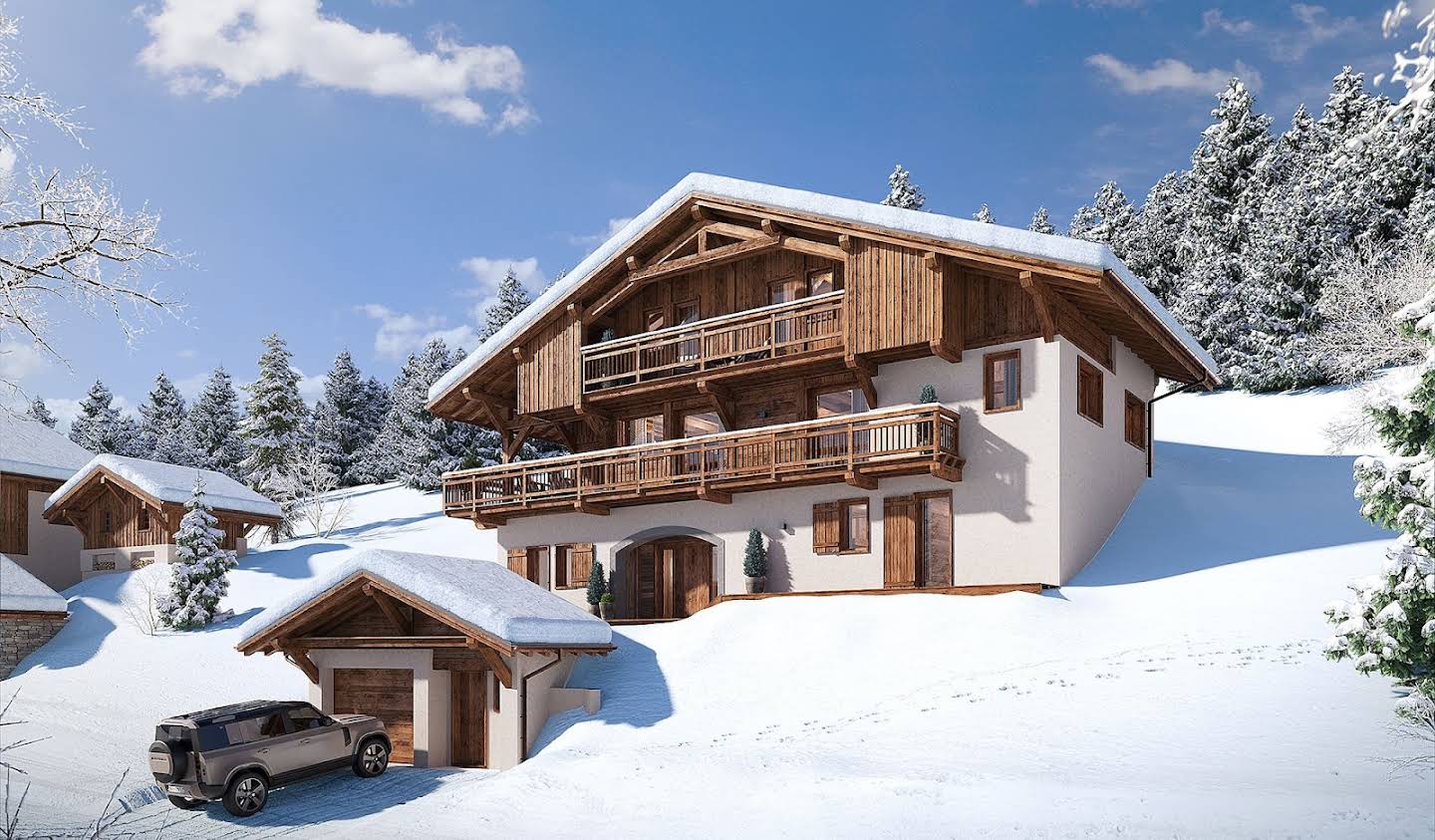 Chalet with panoramic view and terrace Saint-Gervais-les-Bains