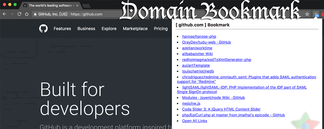 Domain Bookmark Preview image 2