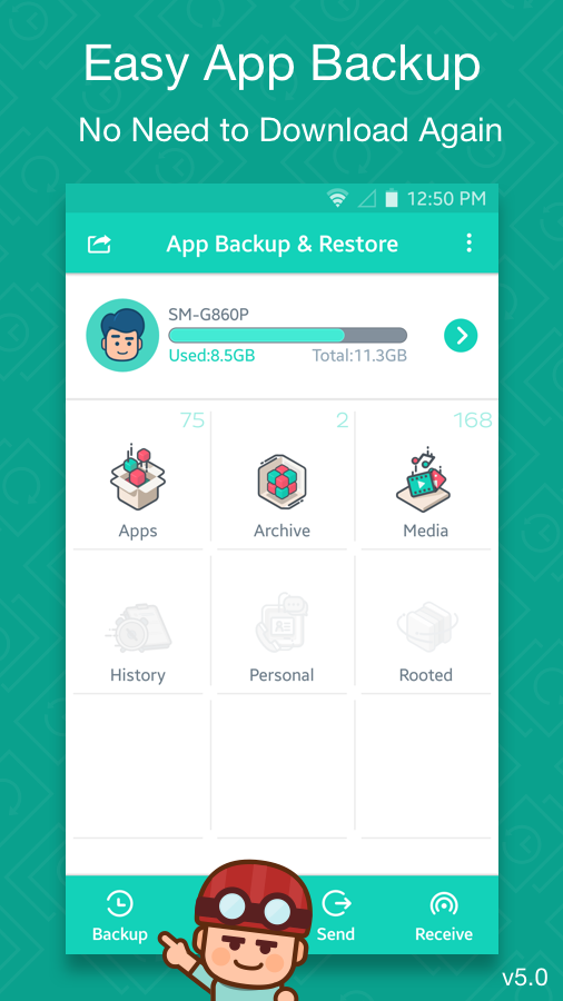   App Backup & Restore- tangkapan layar 