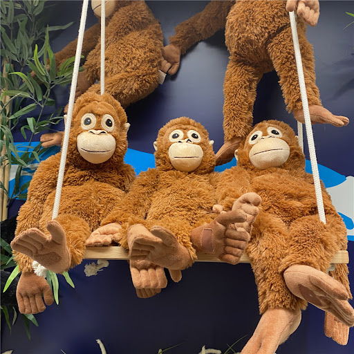Title 1, Little Orangutan plush doll, gorilla or monkey ...