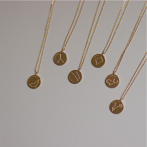 Title 12, 12 constellation necklace