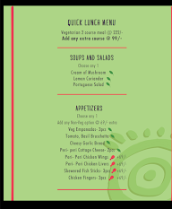 Barcelos menu 3