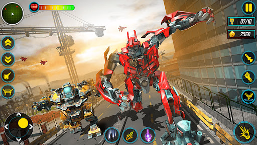 Screenshot Multi Robot Car Transform Game