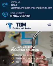 TGM Plumbing & Heating Bedford Logo