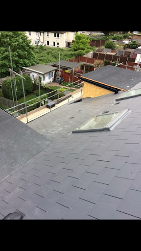 new build slated roof