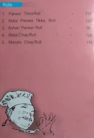 Nawab Bakers menu 1