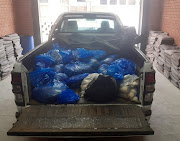 The abalone confiscated from the two vehicles is worth an estimated R2m.