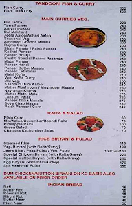 Navaab Saab 24@7 Kitchen menu 3