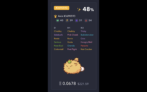 AxieDex - The Ultimate Axie Extension