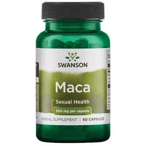 Swanson Maca 500mg, 60 caps