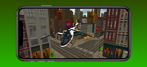 Screenshot Helicopter City Race Simulator