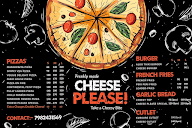 Cheese Please menu 1