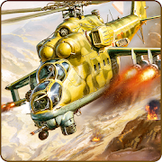 US Army Helicopter Gunship Battle Strike Mission  Icon