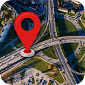 Icon Satellite View-GPS Navigation