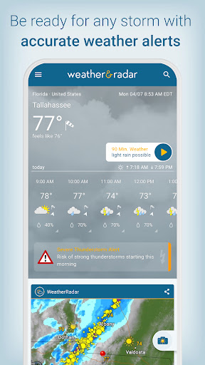 Weather & Radar - Storm radar screenshot #3
