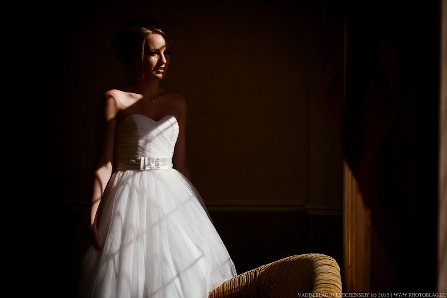 Fotógrafo de casamento Vadim Blagoveschenskiy (photoblag). Foto de 24 de janeiro 2017