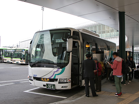 名鉄バス「名古屋～富山線」　3507　その1