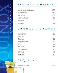 Equinox menu 1