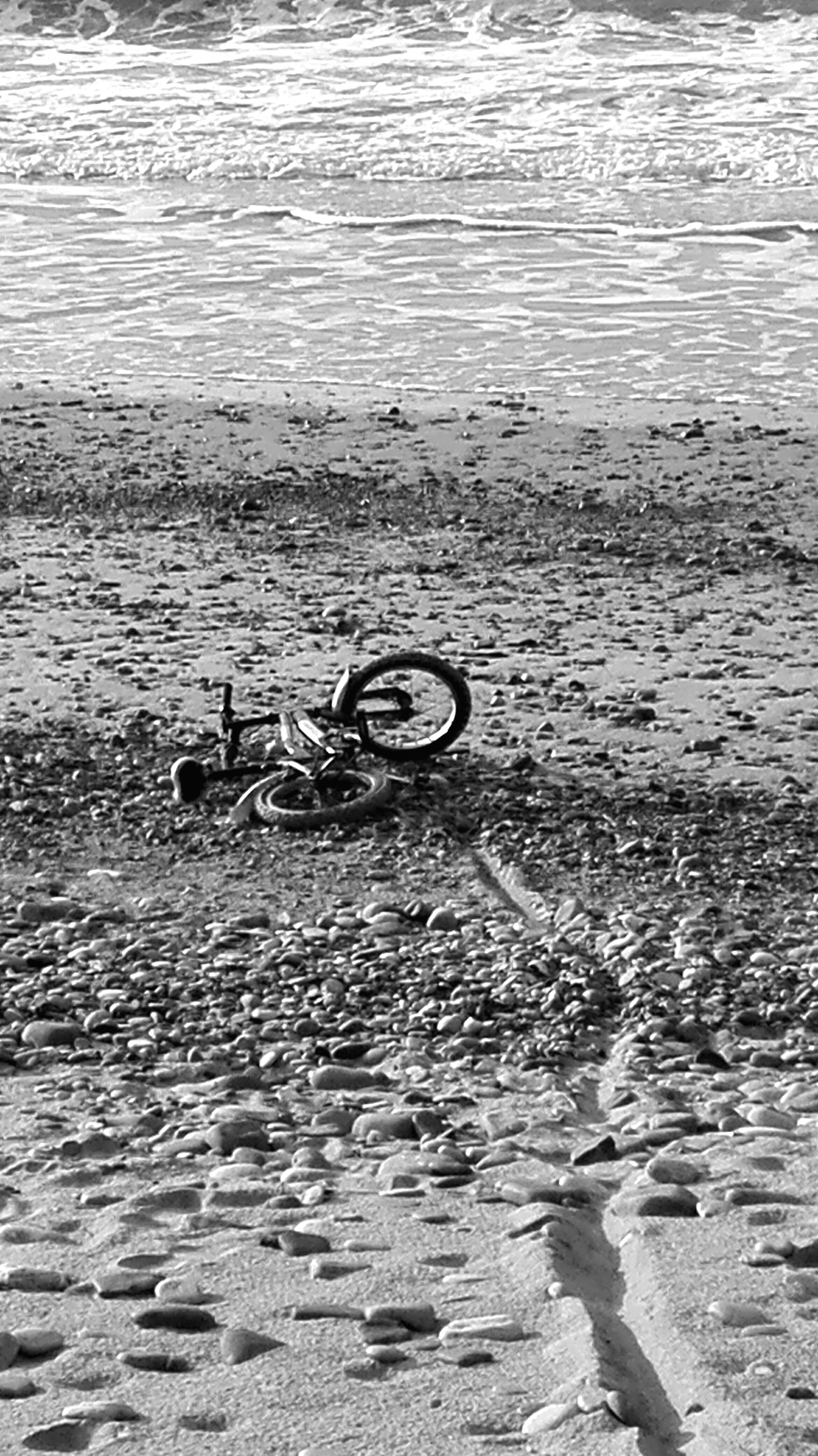 poso la bici e via di Marian