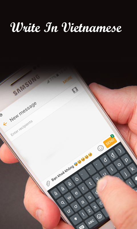 Vietnamese Keyboard Screen 1