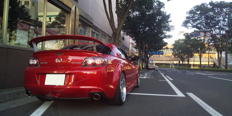 RX-8のドライブ・日本一の山・ステアリング交換に関するカスタム事例の投稿画像1枚目
