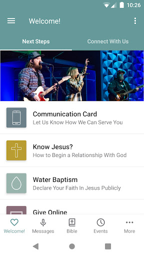 Screenshot Grace Hills Church of NWA