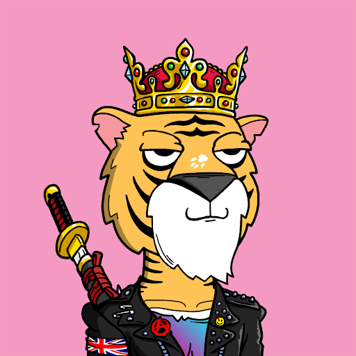 Grouchy Tiger Social Club #3447