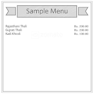 Natraj Hotel menu 1