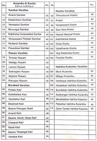 Sri Sai Sankara Catering Services menu 1