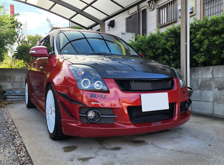 スイフトスポーツのオフ会参加させていただきます❤・洗車とコーティング頑張りました‼️・お出かけ仕様・KeePerコーティング効果に関するカスタム事例の投稿画像1枚目
