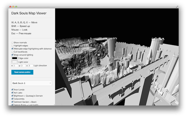 Dark Souls 3D Map Viewer! 