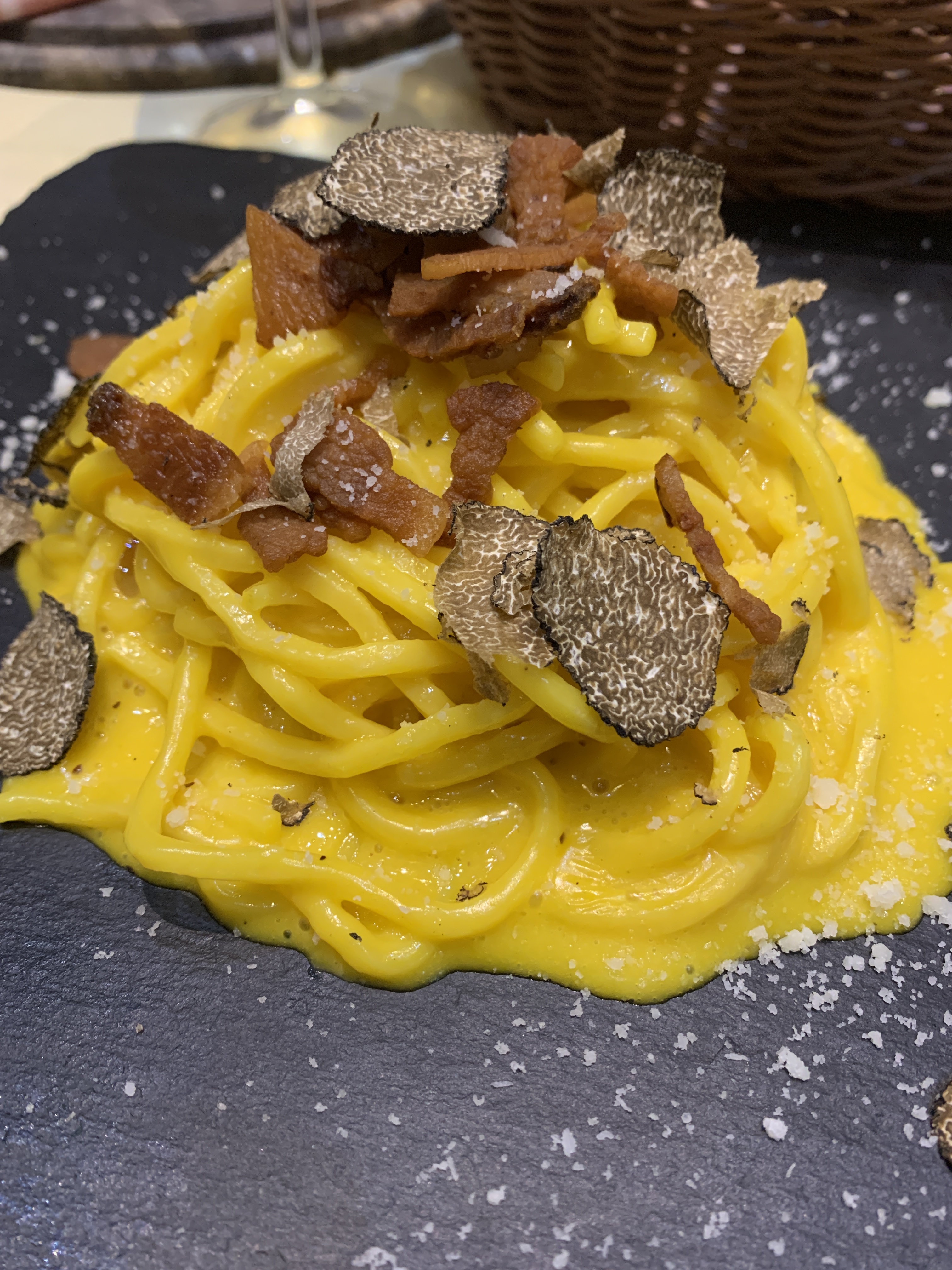 Carbonara rivisitata di Paja