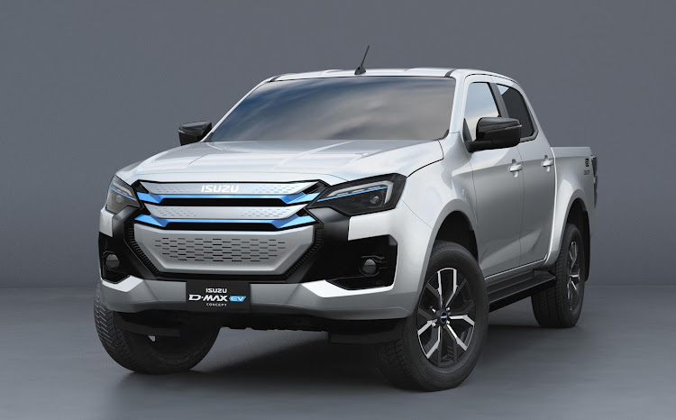 The electric D-Max will be unveiled the Bangkok International Motor Show on March 27.