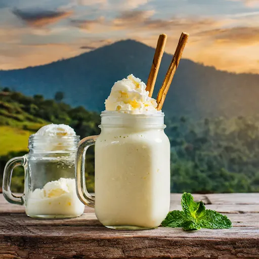 Vanilla Thick Shake [450 Ml, 1 Mason Jar]