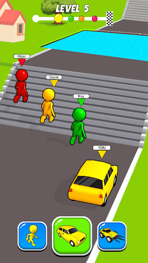 Screenshot Shape Switch Transform Race