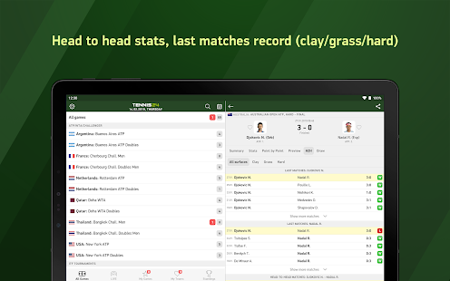 Tennis 24 - tennis live scores(圖8)-速報App
