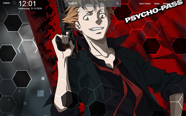 Psycho Pass Wallpapers New Tab Theme