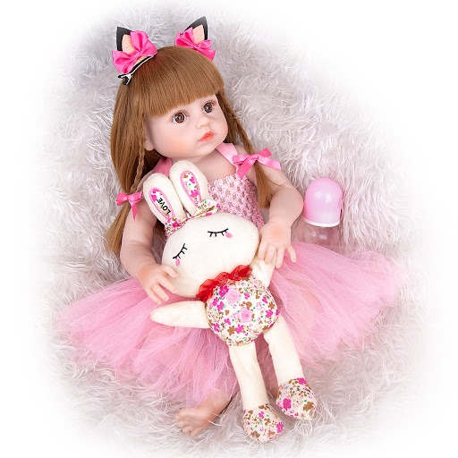 Title 4, KEIUMI 48cm Full Silicone Girl Reborn Baby, Rea...