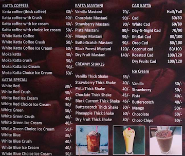 Sai Cafe Katta menu 