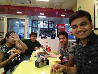 Sanjiv Jajoo at Domino's Pizza, Dharampura,  photos