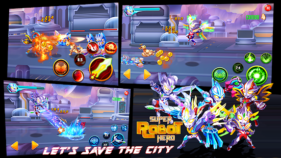 Superheroes Robot: City Wars - Action RPG Premium 1.0.2 APK + Мод (Бесконечные деньги / премия) за Android